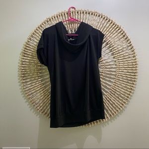 Women’s black turtleneck sweater